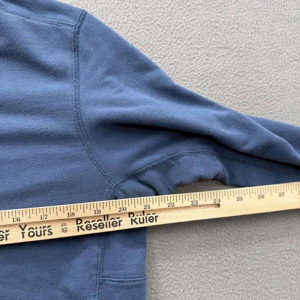 The North Face Shirt Mens Large Blue Long Sleeve Crewneck Tagless Jersey Tee‎